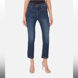 Driftwood Amelia Studded Cropped Jeans